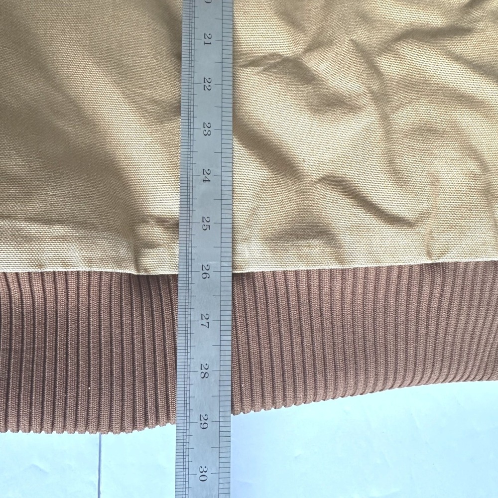 Carhartt Mens Loose Fit Duck Active Jacket Brown OJ0140-M Made in USA Distressed - Picture 16 of 16